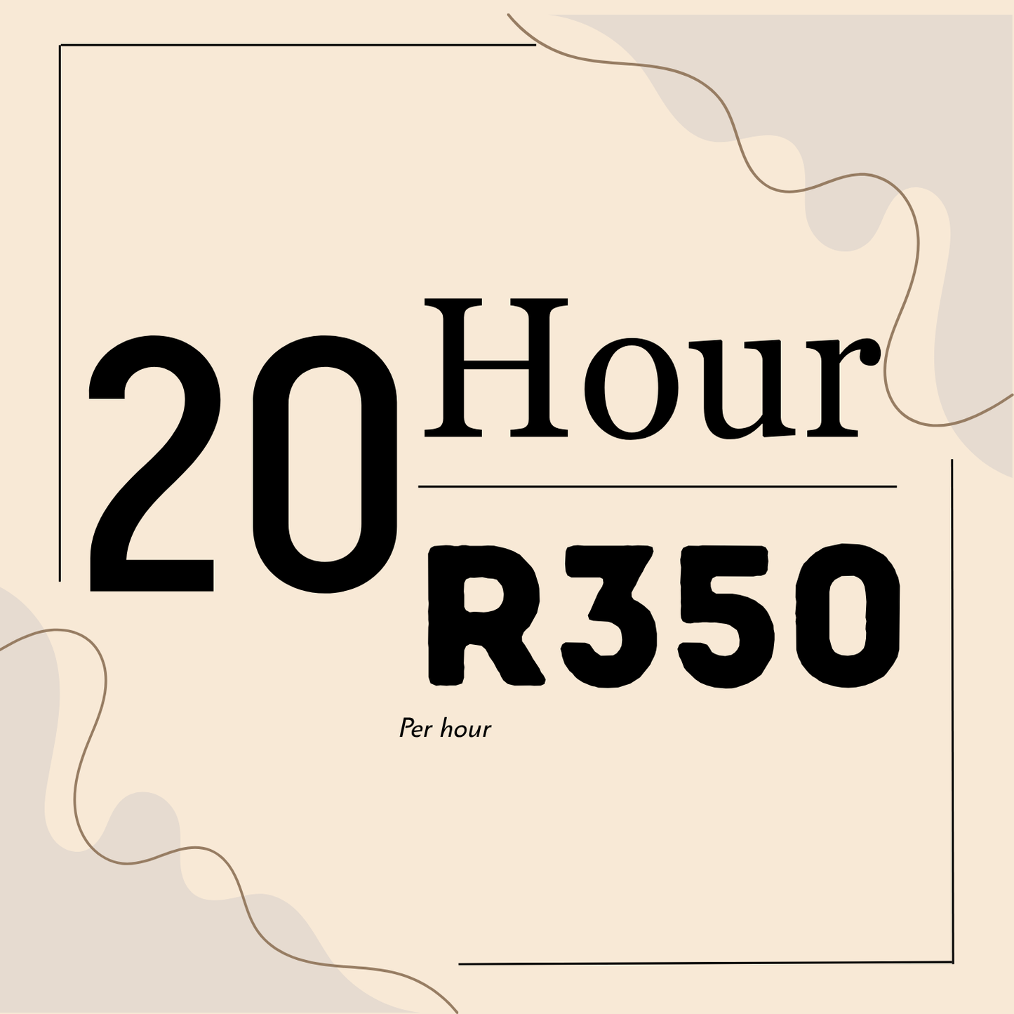 20 Hour In Person Package