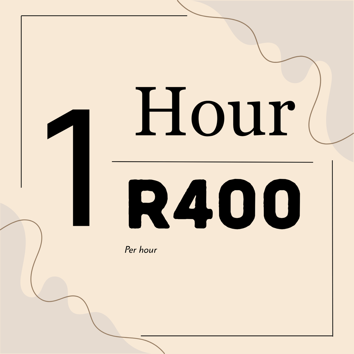 1 Hour In Person Lesson